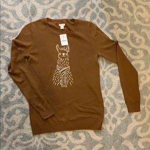 J Crew Women’s Embroidered Alpaca Sweater Size XS